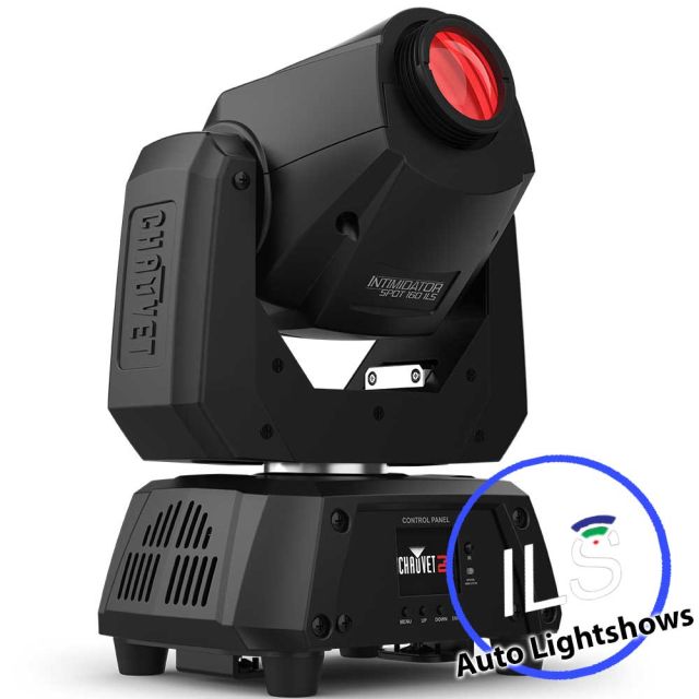 Use this small moving head light in a completely controlled lightshow using ILS 